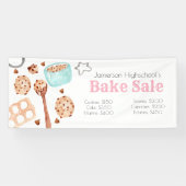 Koekjesbakkersbanner voor koekjesbakken spandoek (Horizontaal)
