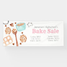 Koekjesbakkersbanner voor koekjesbakken