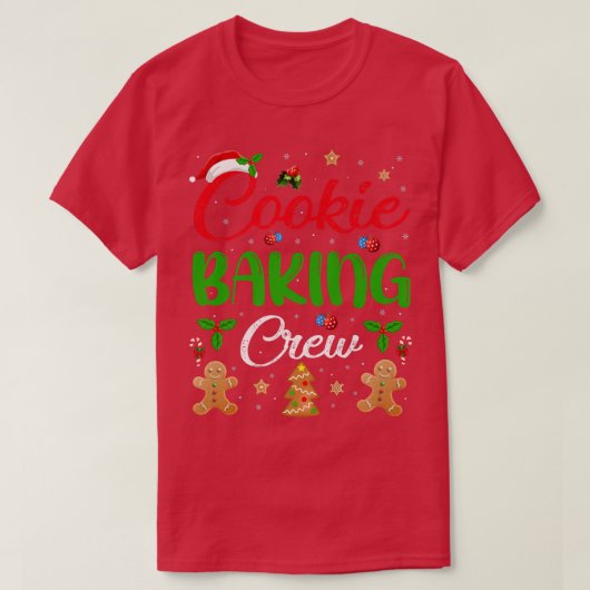 Koekjesbakkerst T-shirt (Design voorkant)