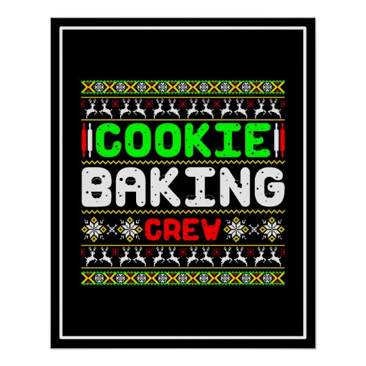Koekjesbankpersoneel Perfect Poster (Voorkant)