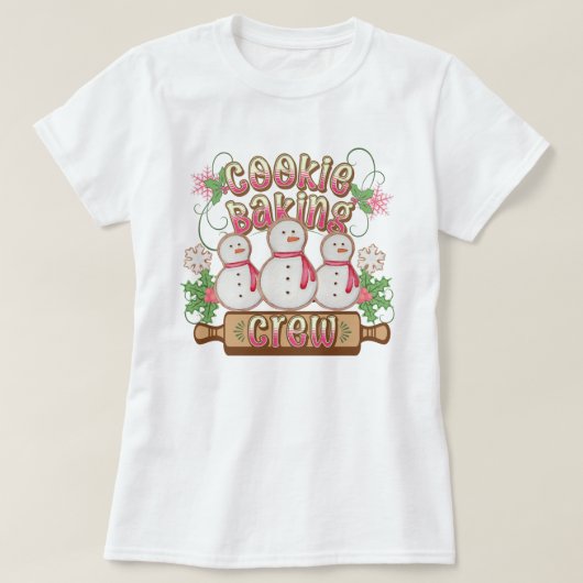 Koekjesbankpersoneel T-shirt (Design voorkant)