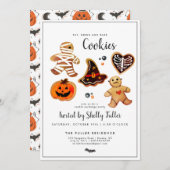 Koekjesbeurs | Halloween Baking Party (Voorkant / Achterkant)