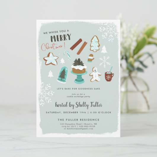 Koekjesbeurs | kerstfeest (Staand voorkant)