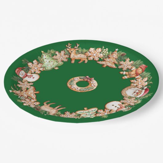 Koekjesbeurs Papieren Bordje (Gekanteld)