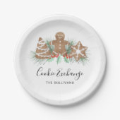 Koekjesbeurs Papieren Bordje (Voorkant)