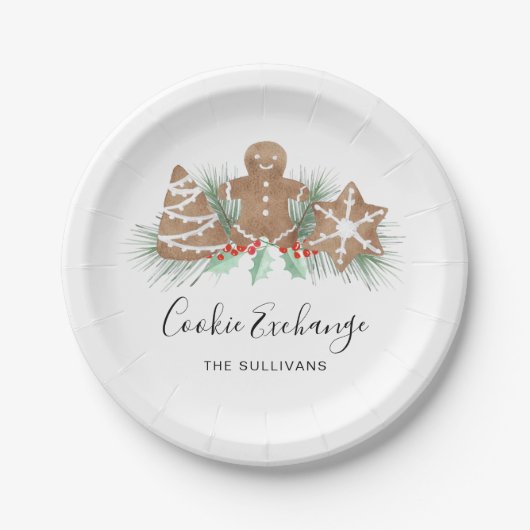 Koekjesbeurs Papieren Bordje (Voorkant)