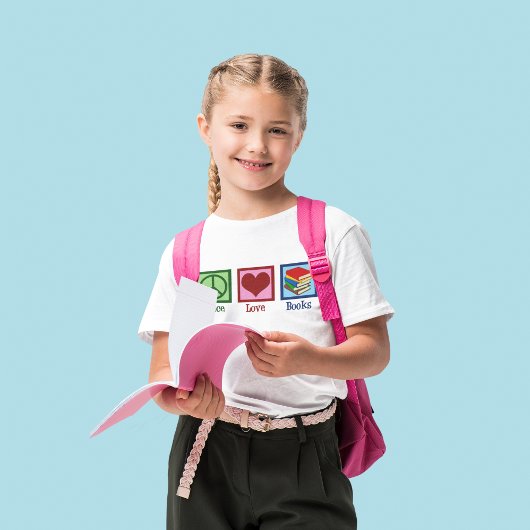 Koekjesboeken voor vredesliefhebbers Kinder T-shirt
