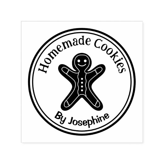 Koekjesbrood - Homemade Cookies Zelfinktende Stempel (Design)