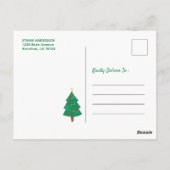 Koekjesdecorting Birthday Fotouitnodiging Briefkaart (Achterkant)