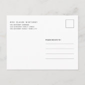 KoekjesExchange Party-feestdag Uitnodiging Briefkaart (Achterkant)