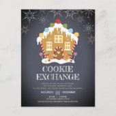 KoekjesExchange Party-feestdag Uitnodiging Briefkaart (Voorkant)