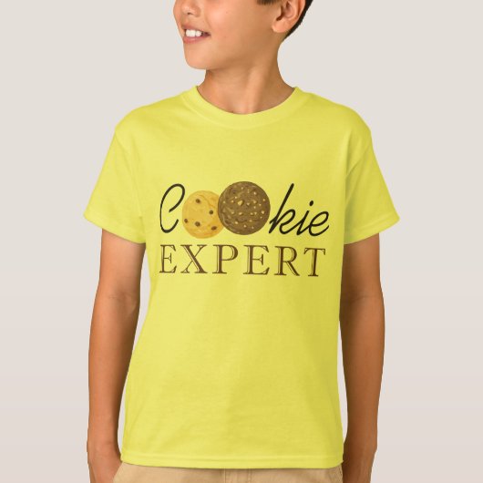 koekjesexpert t-shirt (Voorkant)