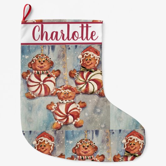 Koekjesfamilie Grote Kerstsok (Voorkant)