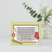 Koekjesfeest.. Kaart (Staand voorkant)