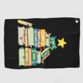 Koekjeskerstboom II Golfhanddoek (Horizontaal)