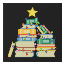 Koekjeskerstboom II Imitatie Canvas Print