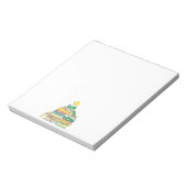 Koekjeskerstboom II Notitieblok (Linkerzijde)