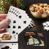 Koekjeskerstboom II Pokerkaarten (Insitu)