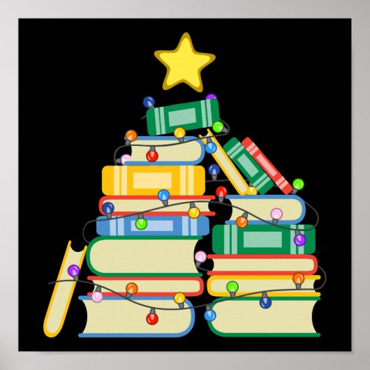 Koekjeskerstboom II Poster (Voorkant)