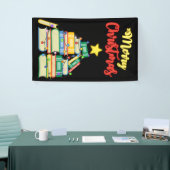 Koekjeskerstboom II Spandoek (Beurs)