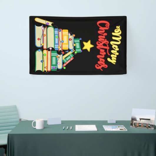 Koekjeskerstboom II Spandoek (Beurs)