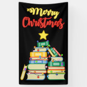 Koekjeskerstboom II Spandoek (Verticaal)