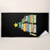 Koekjeskerstboom II Strandlaken (Voorkant)