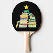 Koekjeskerstboom II Tafeltennisbatje (Achterkant)
