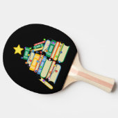 Koekjeskerstboom II Tafeltennisbatje (Zijkant)