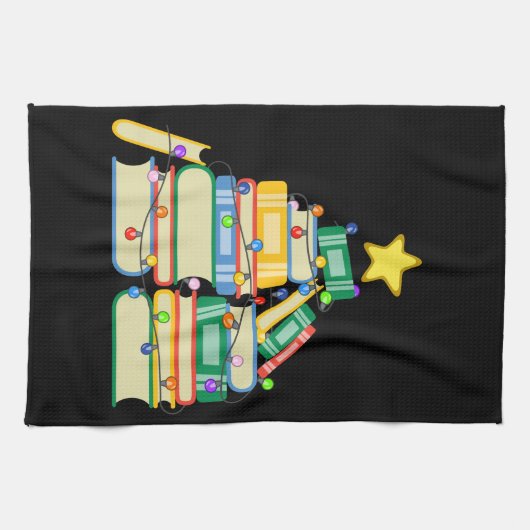 Koekjeskerstboom II Theedoek (Horizontaal)