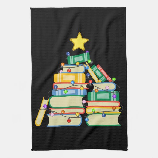 Koekjeskerstboom II Theedoek (Verticaal)