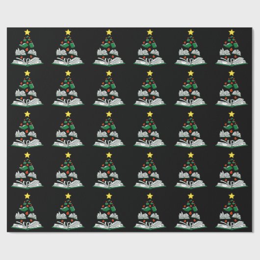 Koekjeskerstboom III Cadeaupapier (Vlak)