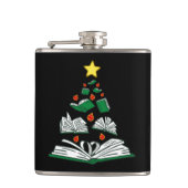 Koekjeskerstboom III Heupfles (Voorkant)