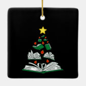 Koekjeskerstboom III Keramisch Ornament (Achterkant)