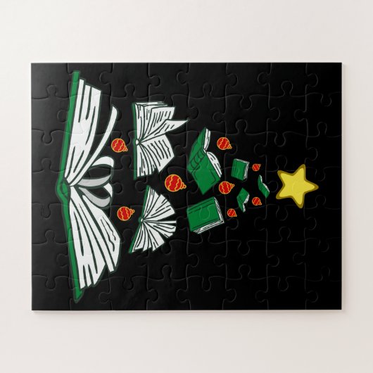 Koekjeskerstboom III Legpuzzel (Horizontaal)