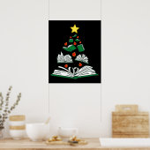 Koekjeskerstboom III Poster (Keuken)