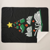 Koekjeskerstboom III Sherpa Deken (Voorkant (horizontaal))