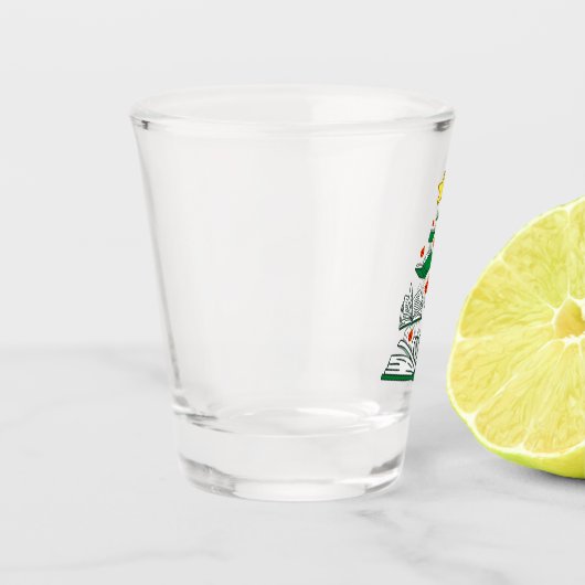 Koekjeskerstboom III Shot Glas (Links)