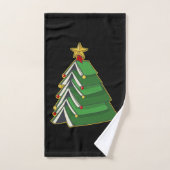 Koekjeskerstboom IV Bad Handdoek (Handdoek)