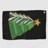 Koekjeskerstboom IV Golfhanddoek (Horizontaal)