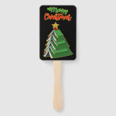 Koekjeskerstboom IV Handwaaier (Achterkant)