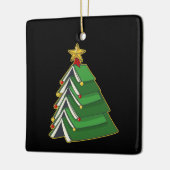 Koekjeskerstboom IV Keramisch Ornament (Links)