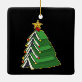 Koekjeskerstboom IV Keramisch Ornament (Achterkant)