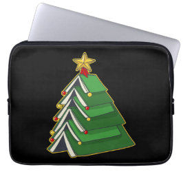 Koekjeskerstboom IV Laptop Sleeve