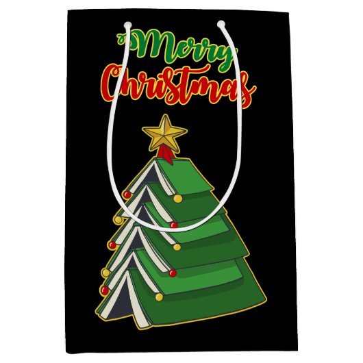 Koekjeskerstboom IV Medium Cadeauzakje (Voorkant)