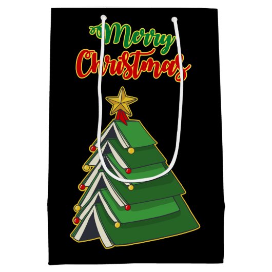 Koekjeskerstboom IV Medium Cadeauzakje (Achterkant)