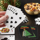 Koekjeskerstboom IV Pokerkaarten (Insitu)