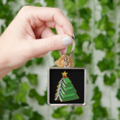 Koekjeskerstboom IV Sleutelhanger (Hand)
