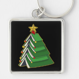 Koekjeskerstboom IV Sleutelhanger