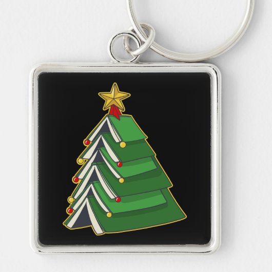 Koekjeskerstboom IV Sleutelhanger (Voorkant)